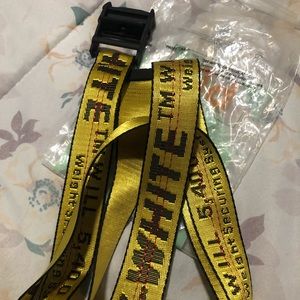 Authentic Off White Industrial belt